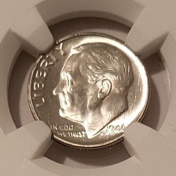 1946 S Roosevelt Dime MS67 FT NGC - Picture 3 of 4